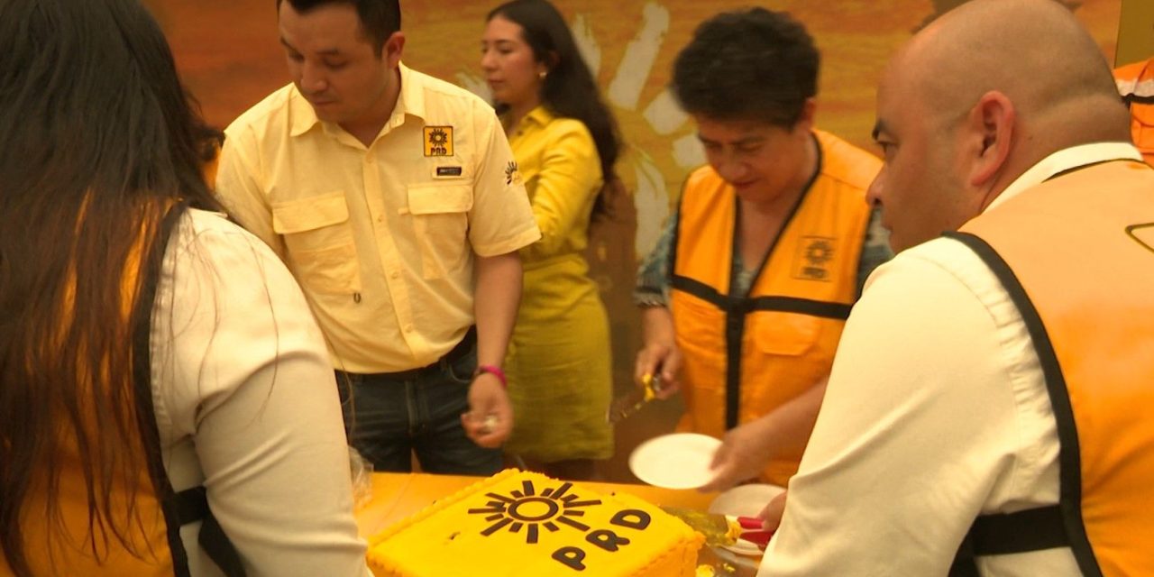 Celebra PRD trigésimo quinto aniversario