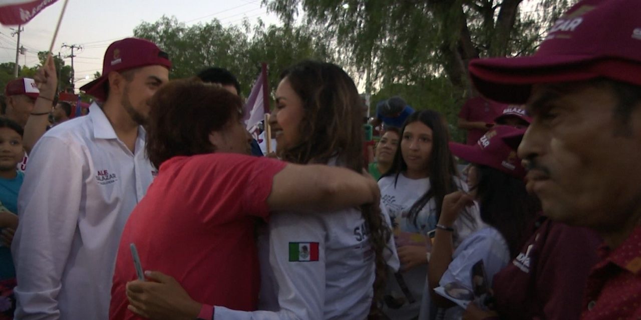 Cerró Alejandra Salazar campaña en Saltillo