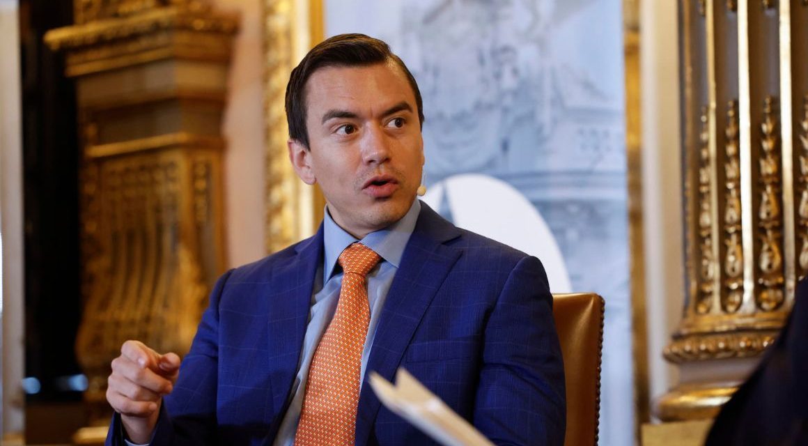 Presidente de Ecuador abierto a restablecer relaciones con México… pero con condiciones