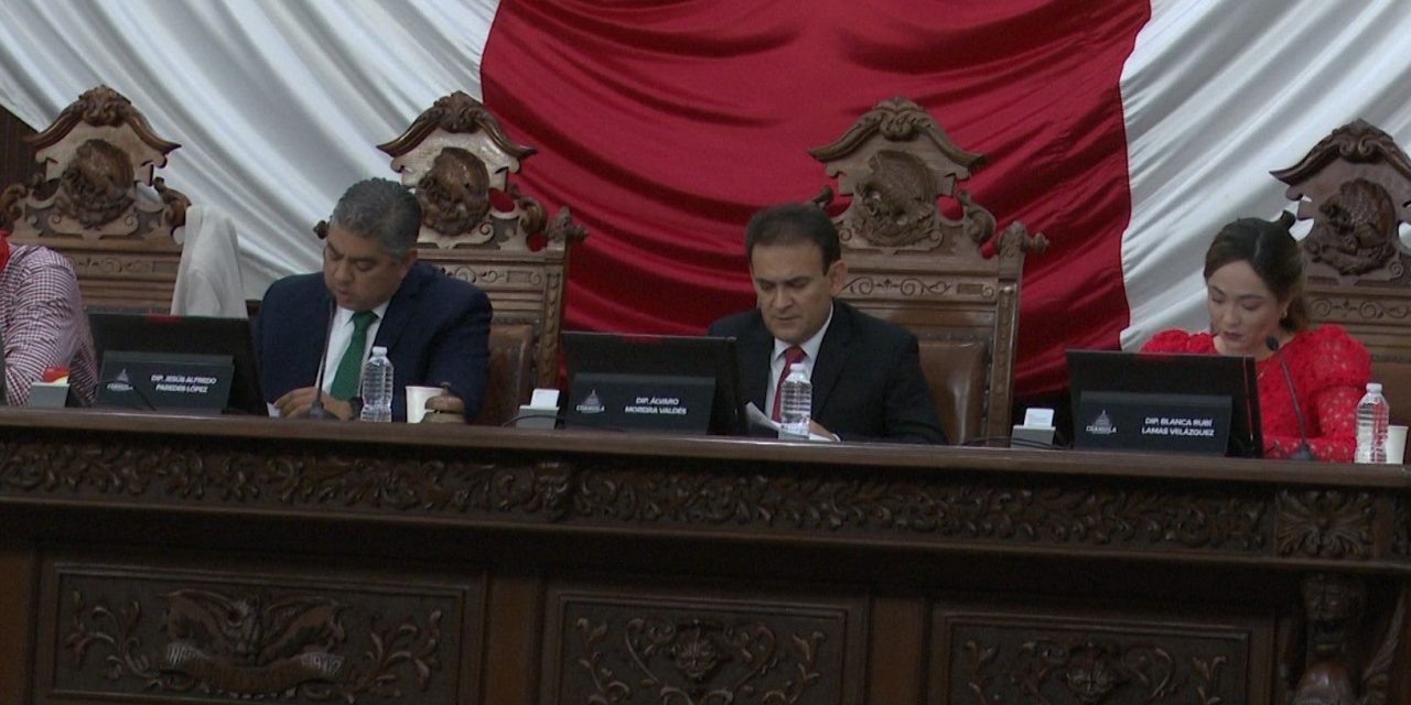 El congreso del estado apoya la estrategia de seguridad