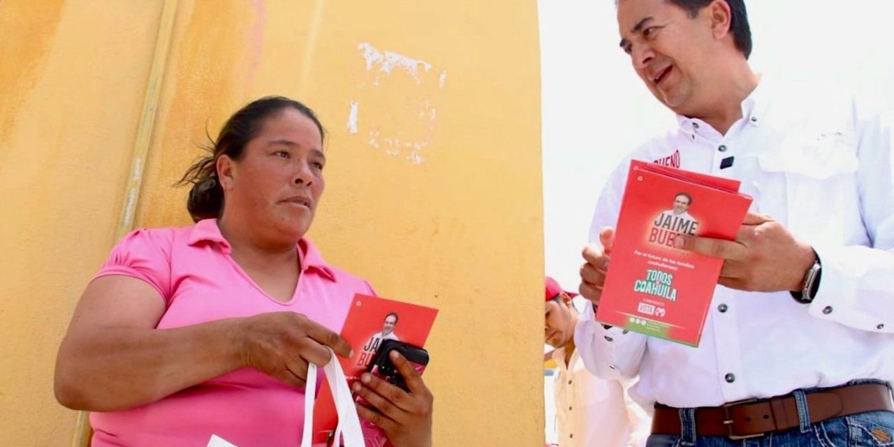 Este 2 de junio con tu voto somos más los buenos: Jaime Bueno
