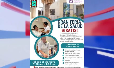 Estudiantes de Enfermería UAdeC Invitan a Feria de la Salud