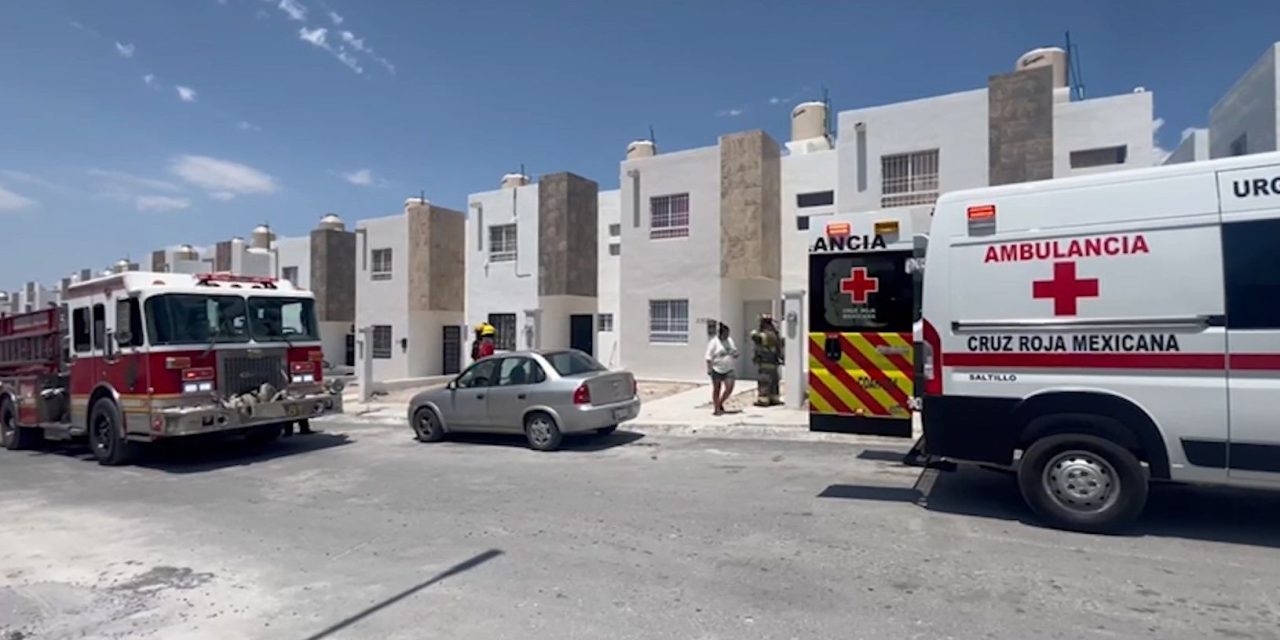 Flamazo deja a hombre con quemaduras de consideración en Saltillo