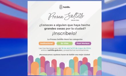 Invita Chema Fraustro a proponer candidaturas a la Presea Saltillo