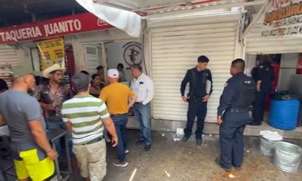 Riña en taquería en zona centro de Saltillo