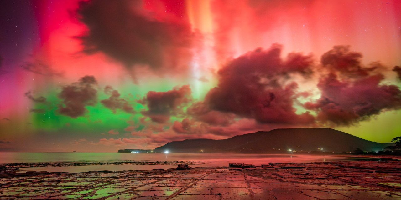 Tormenta solar provoca espectaculares auroras boreales en México