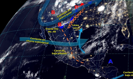 Continúa el pronóstico de lluvias y rachas de viento