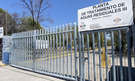 Planta tratadora de agua trabaja a media capacidad