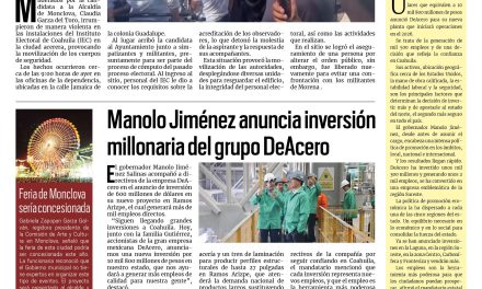 Portada RCG Centro [6 de junio de 2024] Irrumpen militantes de Morena en IEC Monclova; matan a balazos a luchador de Monclova y más…