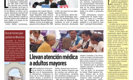 Portada RCG Centro [9 de junio de 2024] Miguel Riquelme será senador por Coahuila; Complicado panorama para AHMSA y más…