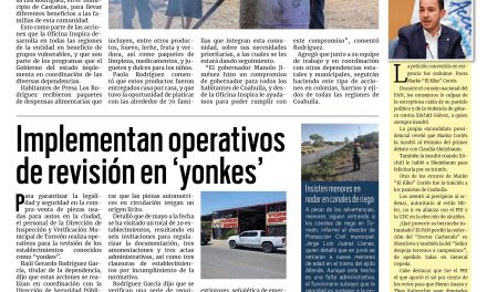 Portada RCG Lagunera [30 de junio de 2024] Inspira Coahuila lleva beneficios a comunidades de todas las regiones; Donan árboles en Paseo Colón y más…