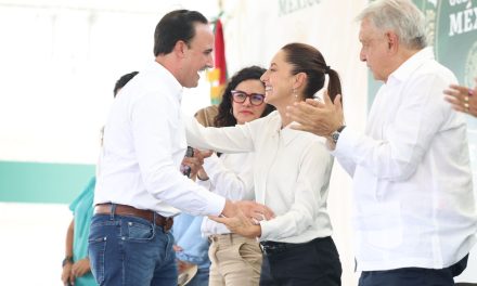 En equipo con la presidenta Claudia Sheinbaum vamos a hacer grandes cosas por Coahuila: Manolo