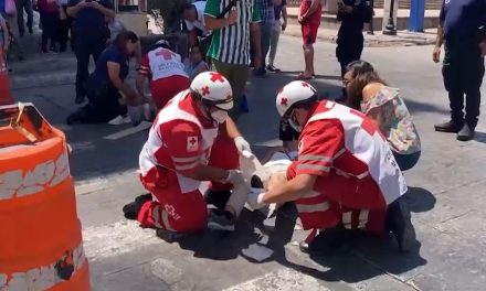 Arrollan a mujeres en el centro de Saltillo.