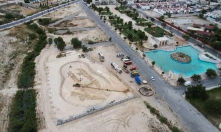 Avanzan obras del parque acuático de Ramos Arizpe