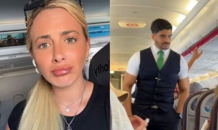 Video: Mujer se enamora de sobrecargo… y él la contacta