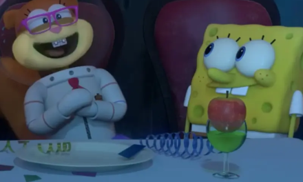 Revelan los pósters oficiales de la película de Bob Esponja y Arenita