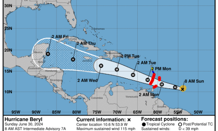‘Beryl’ escala a huracán categoría 4 y amenaza el sur del país