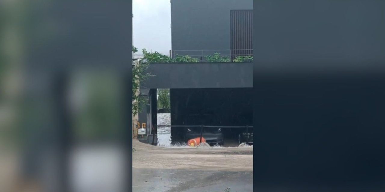 Se inunda Casa del Tec tras el paso de la tormenta tropical Alberto