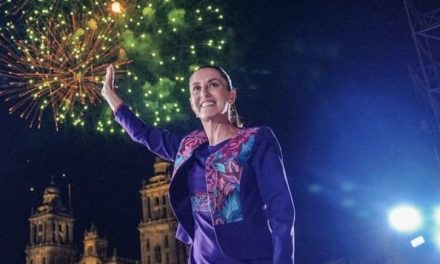 Claudia Sheinbaum celebra la confirmación del INE de su triunfo