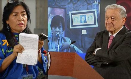 Discute AMLO con periodista por la corrupción en la 4T y exhiben audios sobre Anabel Hernández