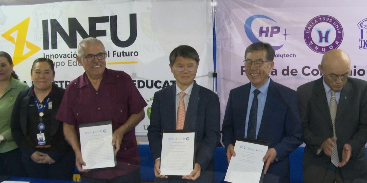 INSUNTE firma convenio de colaboración con Hyundae Polytech y Halla University de Corea