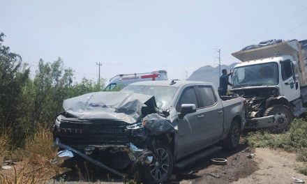 Ocurrió un choque en la carretera a Monclova