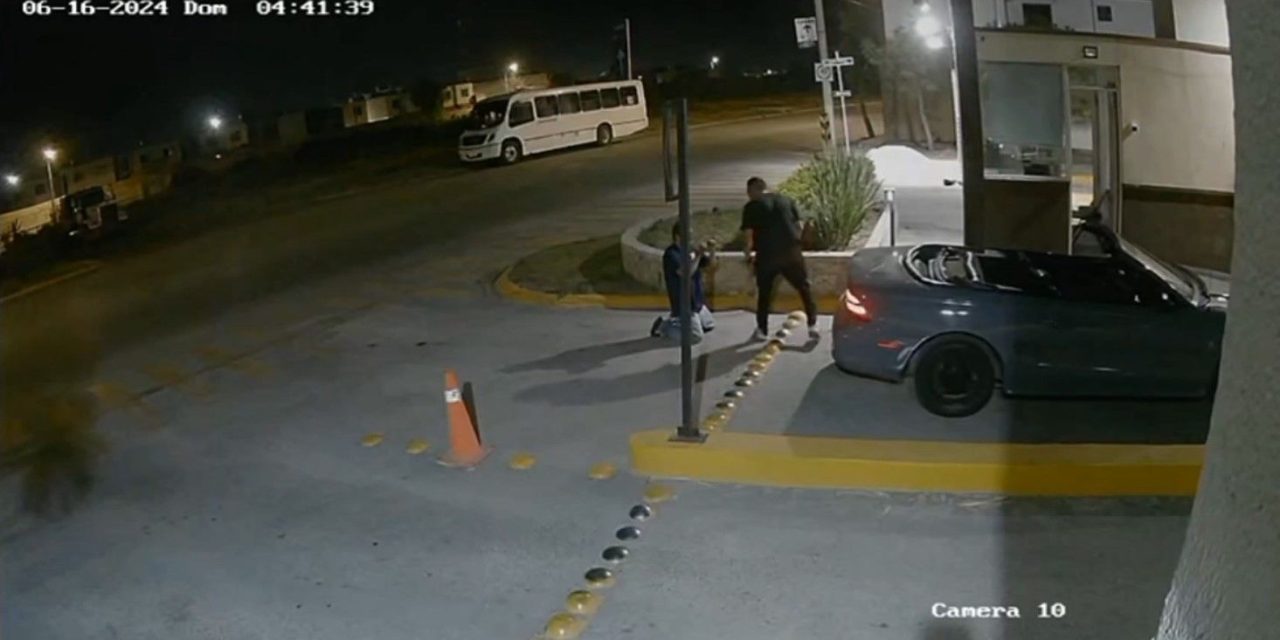 Residente agrede a guardia de seguridad en colonia de Saltillo