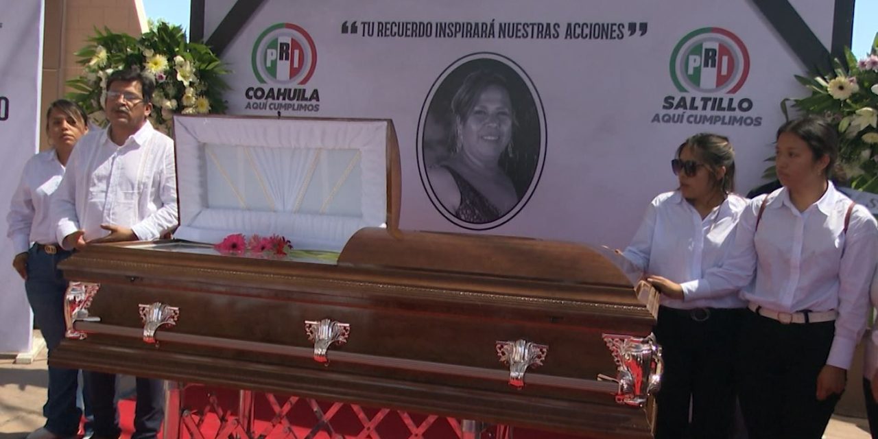 Rinden homenaje póstumo a priista coahuilense