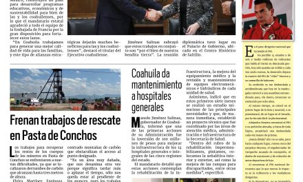 Portada RCG Carbonífera [11 de julio de 2024] Fortalece Coahuila lazos con Francia para diversos proyectos; Invitan a Rodeo del Desierto y más…