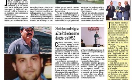 Portada RCG Carbonífera [26 de julio de 2024] Gestiona Sabinas concesiones de taxis; aumenta venta de moda vaquera en la Carbonífera y más…