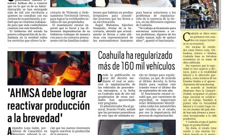 Portada RCG Centro [20 de julio de 2024] Coahuila brinda certeza jurídica para el patrimonio de la ciudadanía; la región Centro está libre de Covid-19 y más…