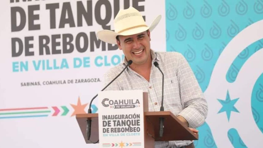Garantizamos el abasto de agua en todo Coahuila: Manolo Jiménez