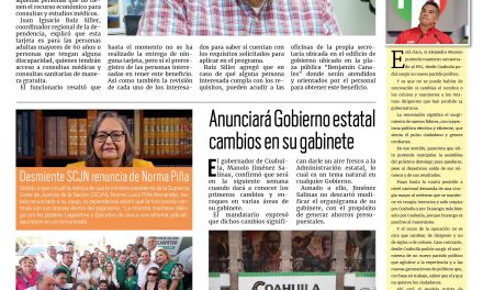 Portada RCG Fronteriza [03 de julio de 2024] Promueven Tarjeta de la Salud; cae regularización de autos extranjeros y más…