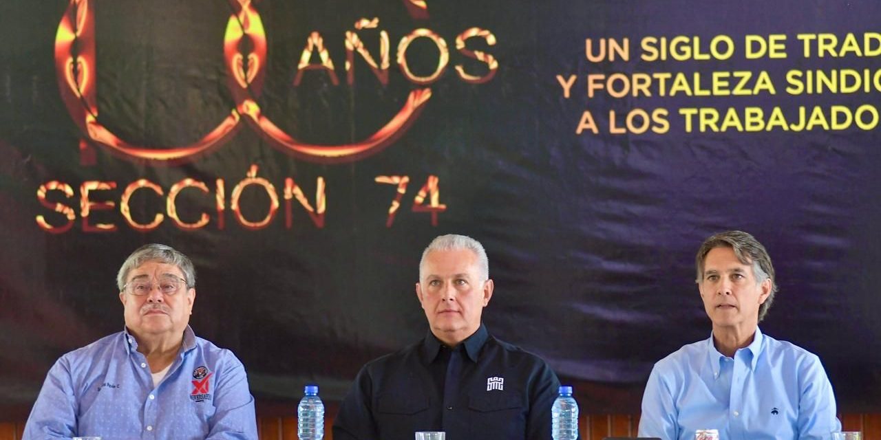Conmemoran 100 años de Sindicato Minero en Torreón