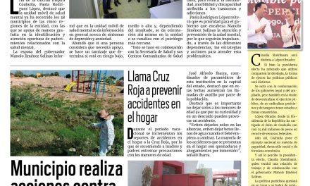 Portada RCG Lagunera [21 de julio de 2024] Inspira Coahuila promueve la salud mental de coahuilenses; Presuntos huachicoleros chocan y huyen y más…