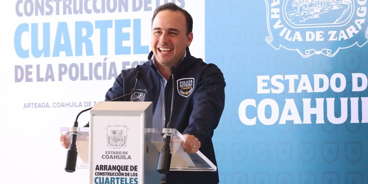 En equipo, mantenemos blindado a Coahuila: Manolo Jiménez