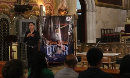 Platican sobre comunicación y devoción en Santo Cristo Fest