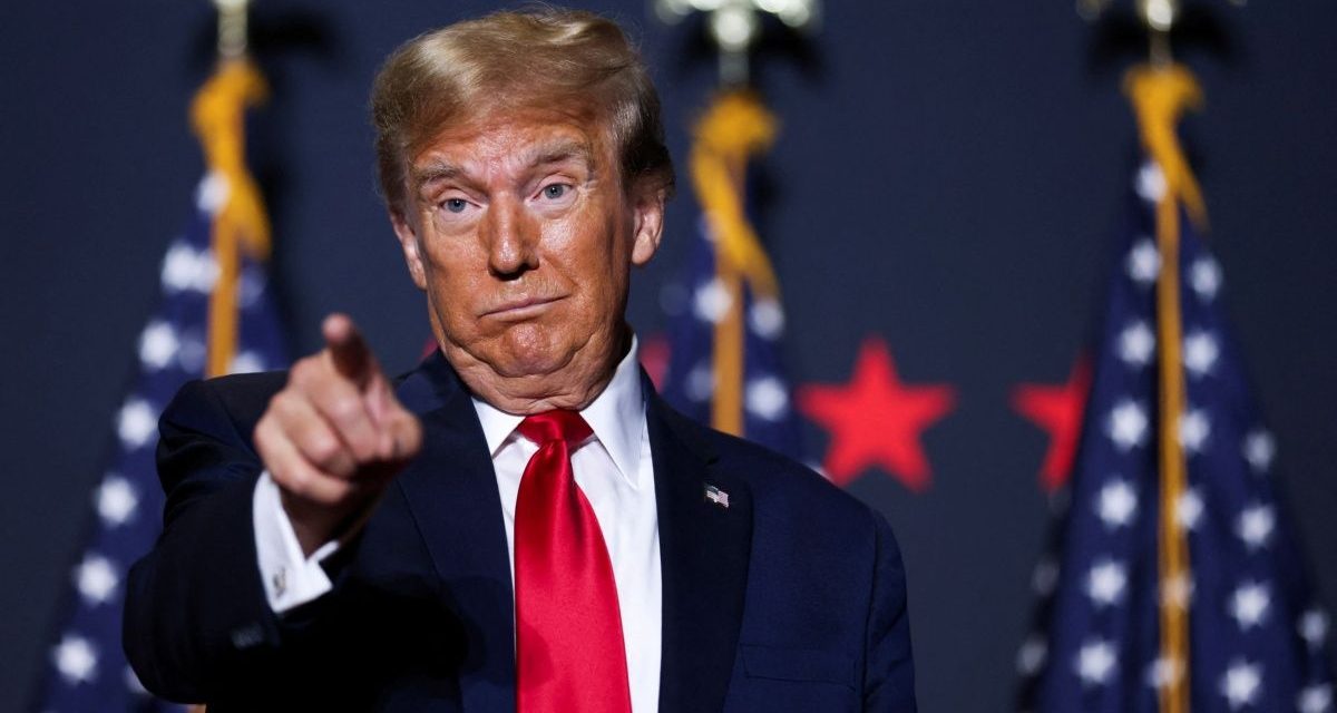Trump afirma que Biden nunca fue apto para reelegirse