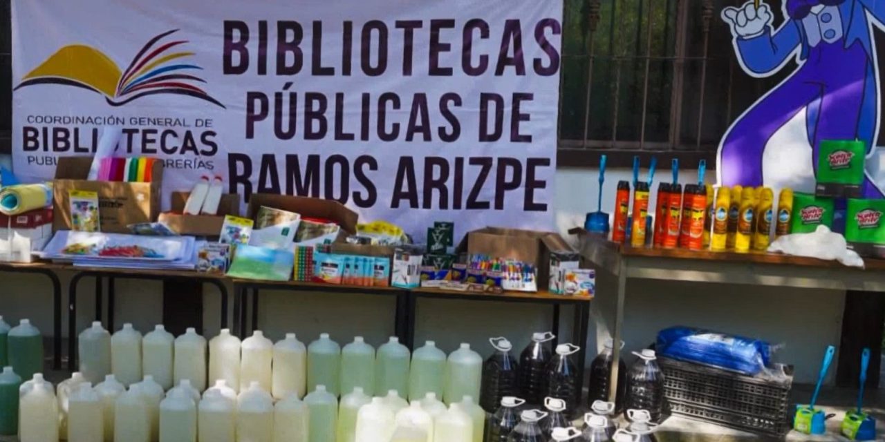 Apoya gobierno municipal de Ramos Arizpe a Bibliotecas