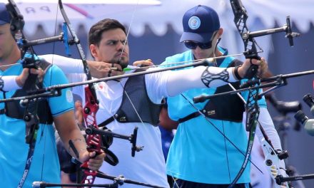 El representante de Coahuila en tiro con arco, Bruno Martínez, se despide de los Juegos Olímpicos