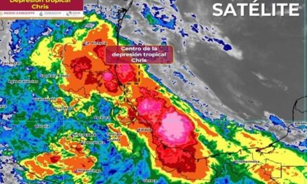 ‘Chris’ pierde fuerza y se convierte en depresión tropical al tocar tierra en Veracruz