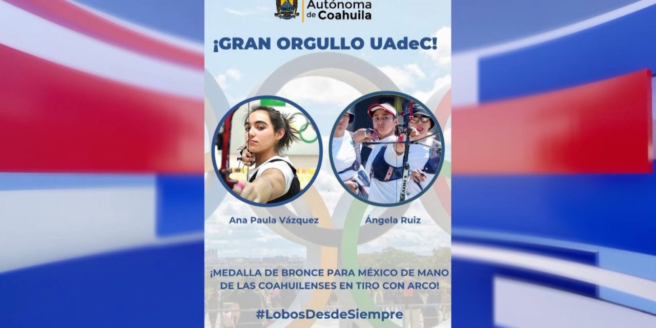 Con orgullo el rector de la UAdeC felicita a las alumnas que obtuvieron medallas en los Juegos Olímpicos
