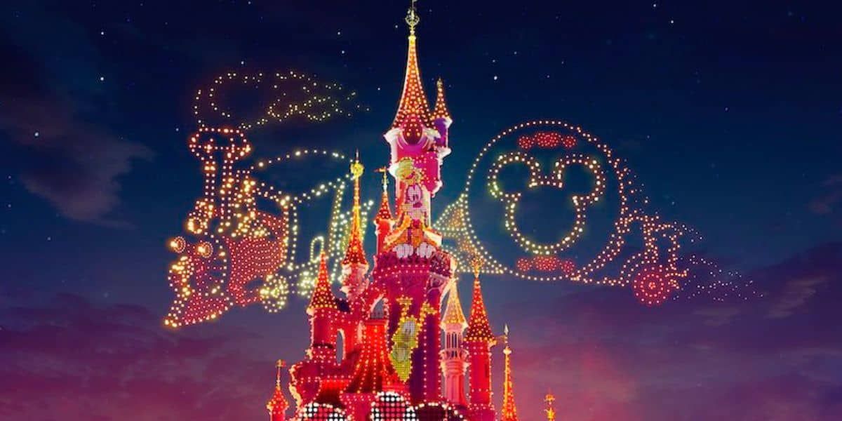 Disneyland París establece récord Guinness con un espectáculo de drones