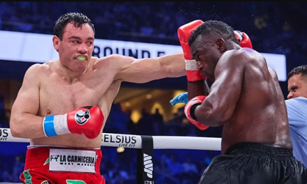 Chavez Jr. gana entre abucheos tras 31 meses ausente de los cuadriláteros