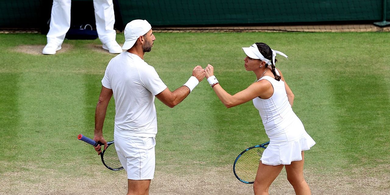 ¡Histórico! Mexicanos Santiago González y Guiliana Olmos llegan a la final de dobles mixto en Wimbledon