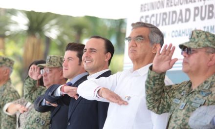 Gobernadores de Coahuila, Tamaulipas y Nuevo León realizan la reunión regional de Seguridad Pública