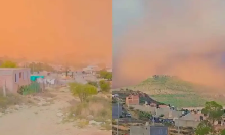 Tormenta de polvo del Sahara impacta Zacatecas