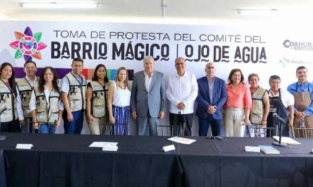 Integran comité del Barrio Mágico Ojo de Agua