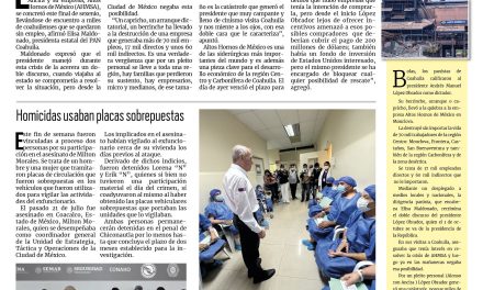 Portada RCG Centro [5 de agosto de 2024] ‘AMLO destruyó AHMSA y dejó a miles de coahuilenses sin empleo’; detectan ocho kilos de metanfetaminas en Castaños  y más…