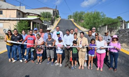 Entrega alcalde pavimentación por 1.3 mdp en Acuña